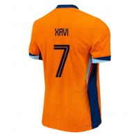 Camiseta Países Bajos Xavi Simons #7 Primera Equipación Eurocopa 2024 manga corta